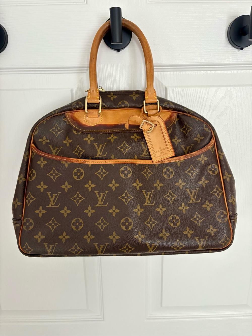 Authentic Vintage Louis Vuitton Brown Monogram Canvas Collage bag